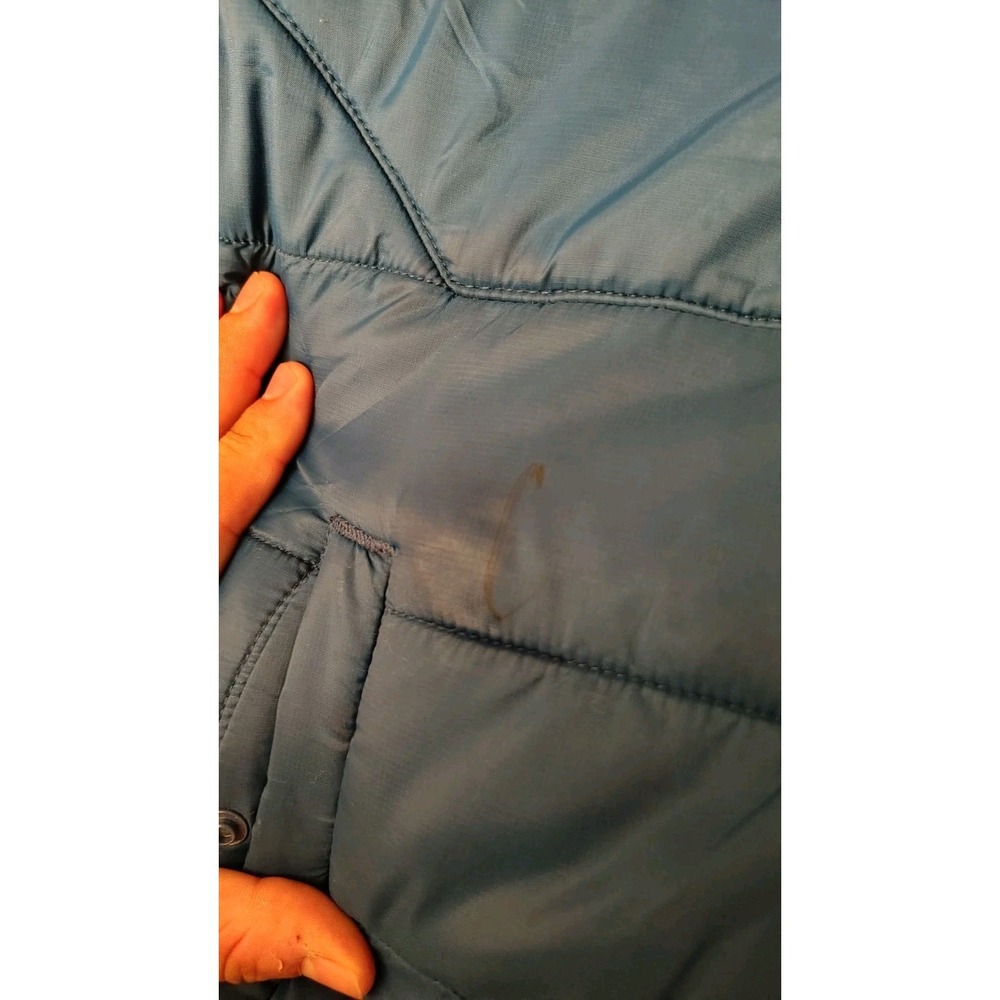 UNDER ARMOUR Boys Winter Jacket Reversible Blue Fleece Storm - Picture 7 of 7